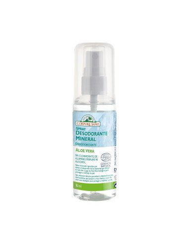 DESODORANTE SPRAY MINERAL DE ALUMBRE Y ALOE 80 ml