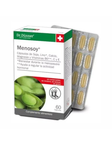 MENOSOY (Isoflavonas de Soja) 60 caps