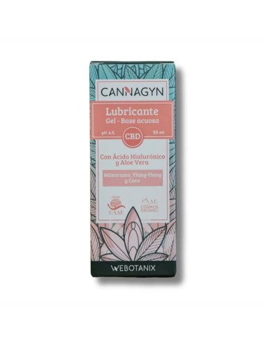 CANNAGYN GEL LUBRICANTE CON CBD BIO - 50 ml