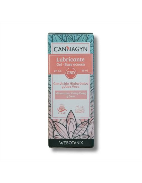 CANNAGYN GEL LUBRICANTE CON CBD BIO - 50 ml
