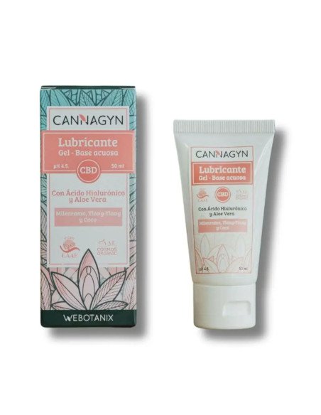 CANNAGYN GEL LUBRICANTE CON CBD BIO - 50 ml
