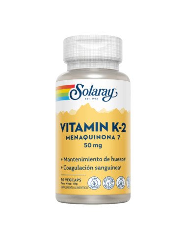 VITAMINA K2 (Menaquinona 7) - 30 vcaps