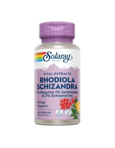 RODHIOLA & SCHIZANDRA 500 mg - 60 vcaps