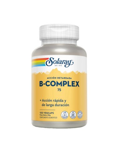 VITAMIN B-COMPLEX 75 (Accion Retardada) 100 vcaps