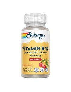 VITAMINA B-12 (con Acido Folico) 1000 mcg - 90 comp....