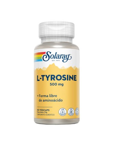 L-TIROSINA 500 mg - 50 vcaps