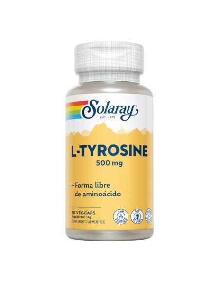 L-TYROSINE 500 mg - 50 vcaps
