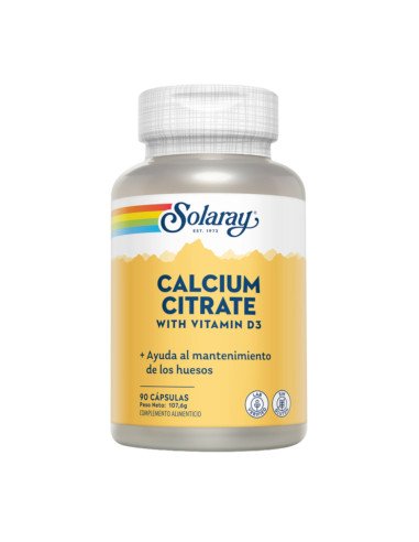 CALCIUM CITRATE con Vitamina D3 1000 mg - 90 caps