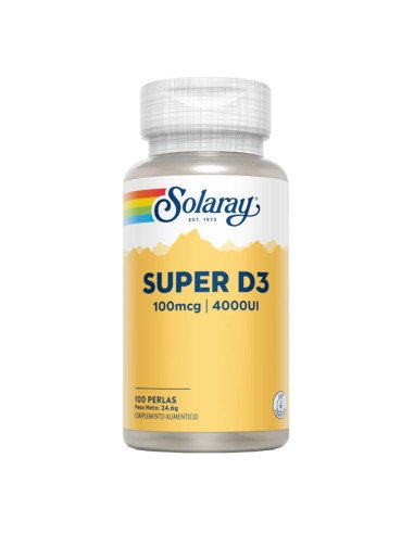 SUPER D3 4000 UI - 100 perlas