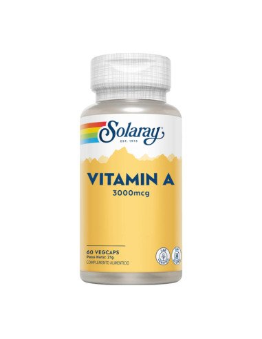 VITAMINA A 3000 mcg (10.000 UI) - 60 vcaps