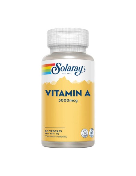 VITAMINA A 3000 mcg - 60 vcaps