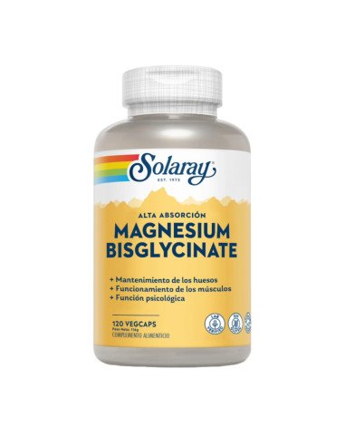 BISGLYCINATO DE MAGNESIO - 120 vcaps