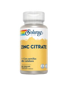 ZINC CITRATO (con Semillas de Calabaza) - 60 vcaps