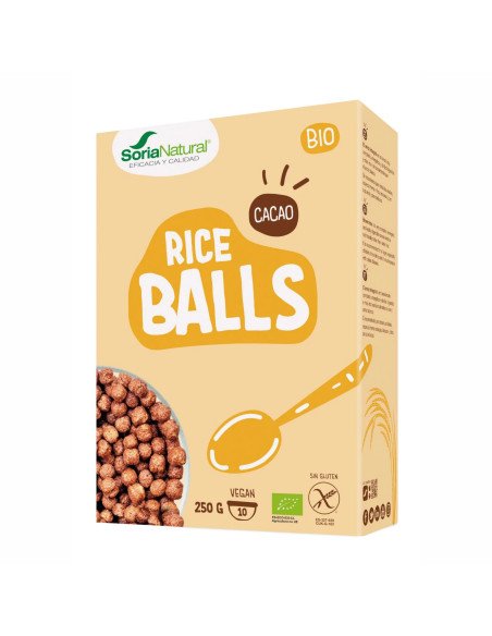 RICE BALLS BIO (Bolitas de Arroz con Cacao) - 250 g