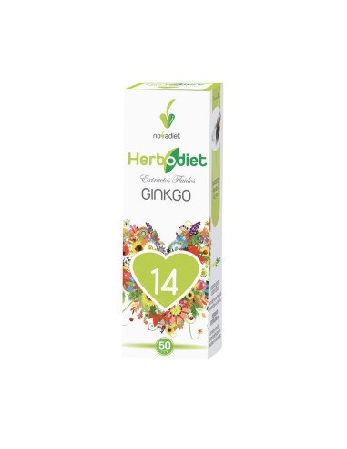 HERBODIET-14 (Extracto Fluido Ginkgo Biloba) - 50 ml