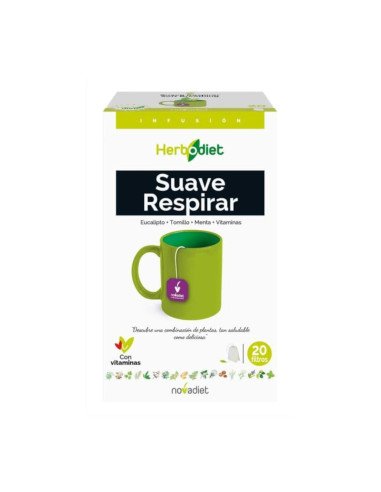 HERBODIET - SUAVE RESPIRAR - 20 filtros