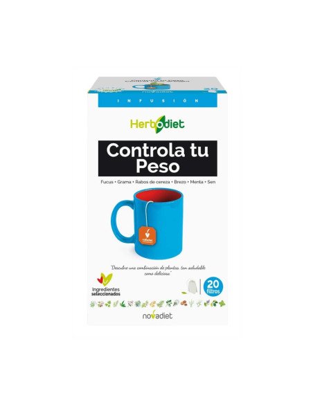 HERBODIET - CONTROLA TU PESO - 20 filtros