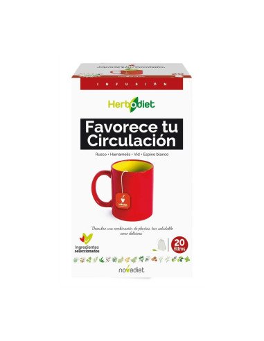 HERBODIET - FAVORECE TU CIRCULACION - 20 filtros