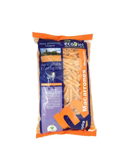 MACARRONES INTEGRALES ECODIET - 500 g