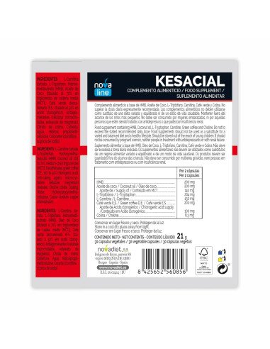 KESACIAL - 30 vcaps