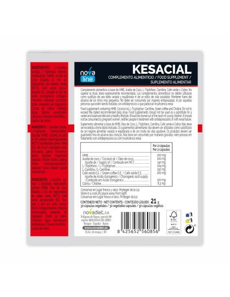 KESACIAL - 30 vcaps