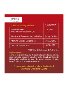 Quinol10 - 100 mg - 30 perlas 2