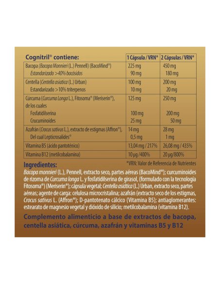 Cognitril® - 60 caps