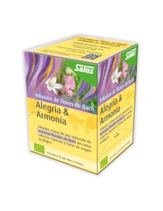 INFUSION DE FLORES DE BACH ALEGRIA & ARMONIA - 15 filtros