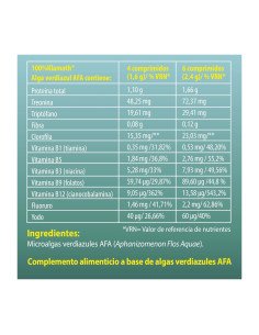 100%Klamath® Alga Verdiazul AFA - 180 comp 2