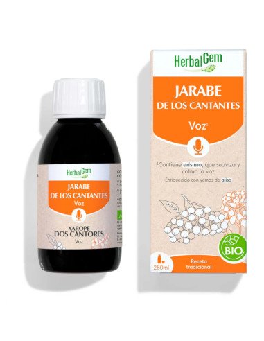 JARABE DE LOS CANTANTES BIO - 250 ml