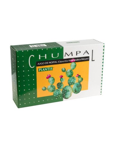 CHUMPAL (Zumo de Nopal) - 20 ampollas