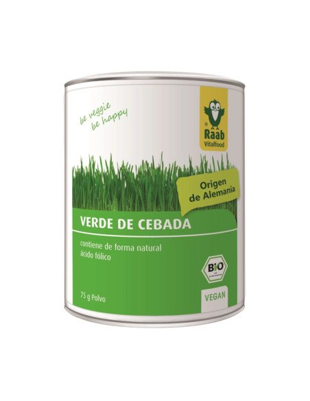 VERDE DE CEBADA BIO (polvo) - 75 g