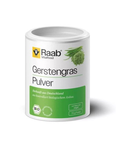 VERDE DE CEBADA BIO (polvo) - 75 g