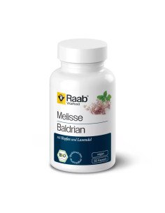 MELISA Y VALERIANA BIO - 60 caps