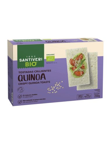 Tostadas Crujientes Quinoa Bio - 200 g.