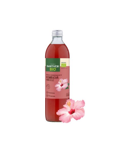 Kombucha Hibiscus Bio - 500  ml
