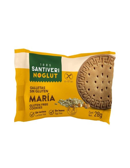 Galletas María Sin Gluten Noglut - 28 g.