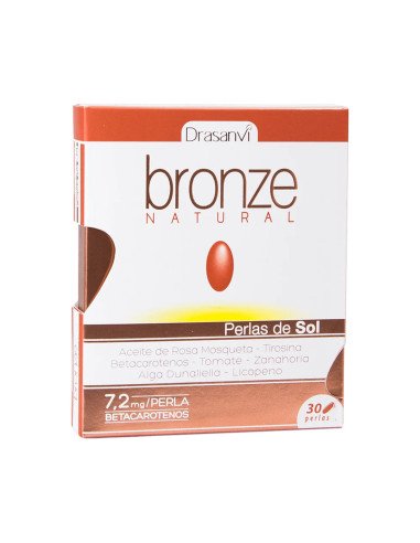 Bronze Natural - 30 Perlas