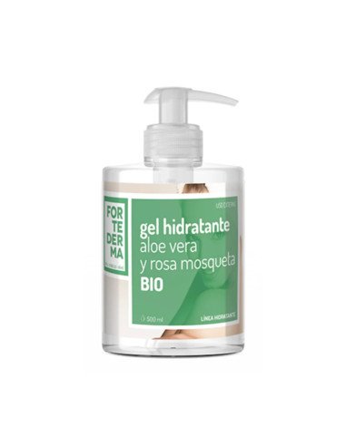 Gel hidratante aloe vera y rosa mosqueta BIO - 500 ml