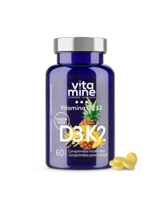 Vitamina D3 y K2 - 60 comp masticables
