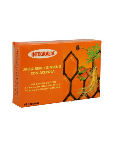 Jalea Real con Ginseng y Acerola - 45 caps