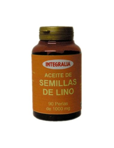 Aceite de Semillas de Lino - 90 perlas de 1000 mg