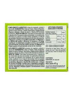 Magnesio + Potasio - 60 caps 2