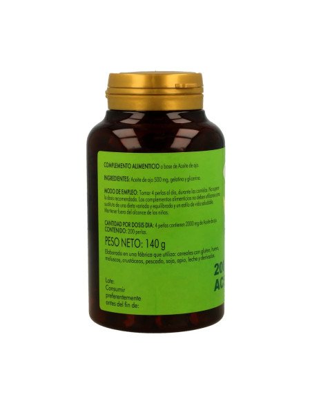 Aceite de Ajo - 200 Perlas