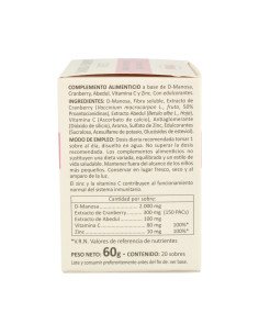 D-Manosa + Cranberry Forte - 20 sobres 2