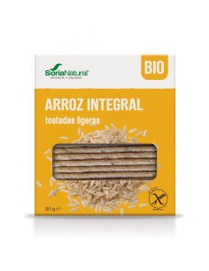 TOSTADAS LIGERAS DE ARROZ INTEGRAL BIO - 90 g
