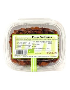 PASAS SULTANAS ECOLOGICAS - 200 g