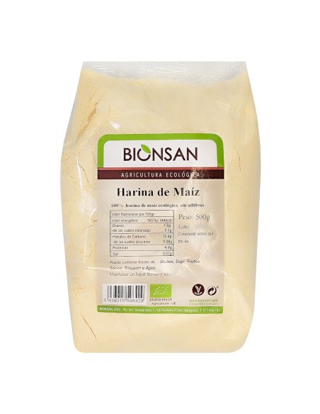 HARINA DE MAIZ ECOLOGICA - 500 g