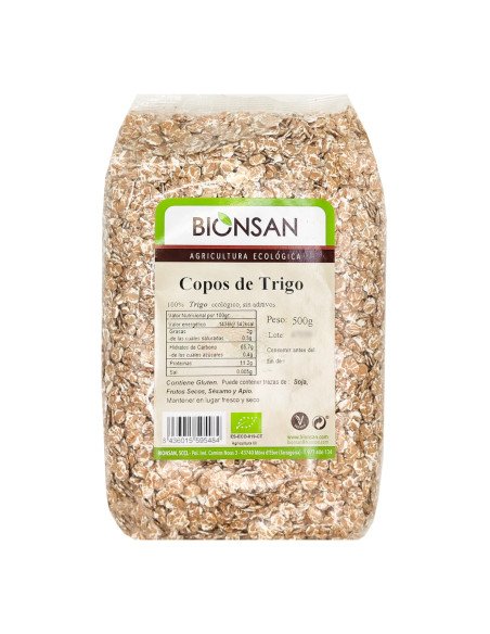 COPOS DE TRIGO ECOLOGICOS - 500 g