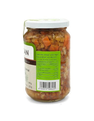 LENTEJAS CON ARROZ INTEGRAL Y ZANAHORIAS...